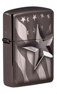 Zapalovač Zippo Retro Star Design (Benzín zdarma)