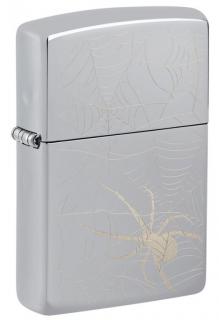 Zapalovač Zippo Spider Web Design