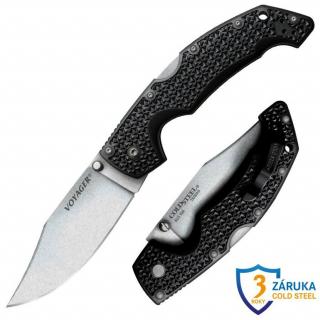 Zavírací nůž Cold Steel Large Voyager Clip Pt. Plain