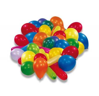 balónky různobarevné sada mix barev