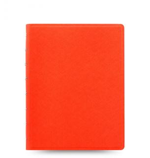 Filofax Saffiano red A5 zápisník Barva: Oranžová