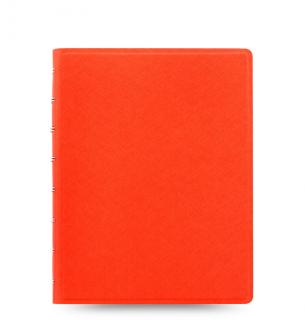 Filofax Saffiano red A5 zápisník Barva: Oranžová