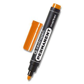 Fix Permanent Centropen 8566 - mix barev Barva: Oranžová