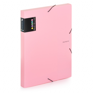 Karton P+P 2-661 desky s gumou Pastelini růžová A4