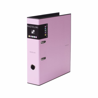 Karton P+P Pastelini Pořadač pákový A4 7 cm lamino meruňková Barva: pastelově růžové