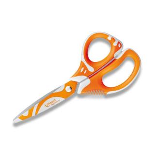 Nůžky Maped Zenoa Fit - 13 cm, blistr, mix barev pro praváky Barva: Oranžová