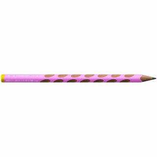 Obyčejná tužka trojhranná silná STABILO EASYgraph HB L Barva: pastelově růžové