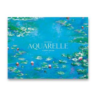 Shkolyaryk Skicák Muse Aquarelle A4+ 15 listů mix motivů