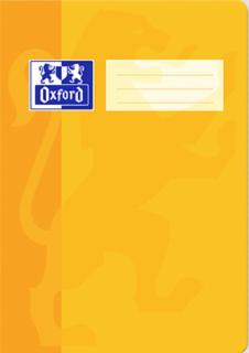 Školní sešit Oxford, A5, 520 - 20 listů, čistý Barva: Žlutá