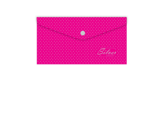 Spisovka s drukem DL Karton P+P mix barev Barva: Růžová