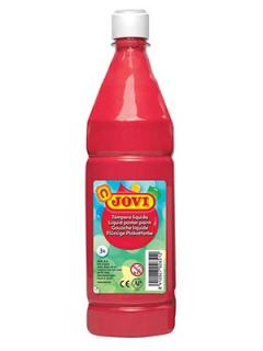 temperová barva Jovi 500ml v lahvi - výběr barev Barva: Červená