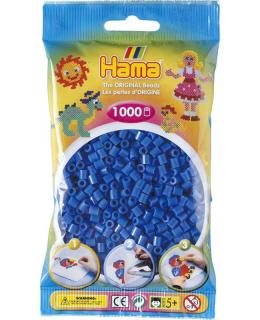 Zažehlovací korálky Hama 1000 ks - jednotlivé barvy Barva: světle modré