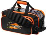HAMMER TAŠKA NA 2 KOULE TOTE NOSIČKA ČERNÁ/ ORANŽOVÁ