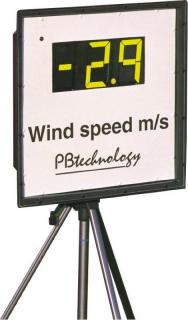 Měření rychlostí větru