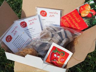 CHILLIMAT Set semínek chilli - mírně pálivé odrůdy 30 ks