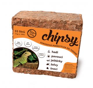 Kokosové chipsy briketa 55l Objem: 55l