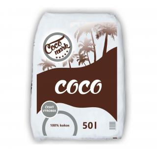Kokosový substrát 100% coco 50l Objem: 50l