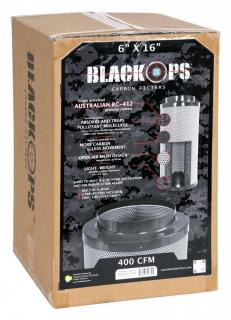 Pachový filtr Black Ops 680 PRO, 40cm, 680m3/hod, 150mm