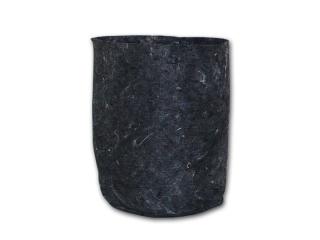 Root Pouch Grey květináč textilní 15x19 cm - 3.8 l