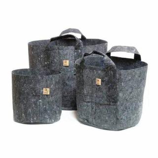 Root Pouch Grey květináč textilní 29x36 cm - 22 l