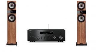 Fyne Audio 303 + Yamaha R-N602 - sloupové reprosoustavy Barva: Fyne Audio 303 oak + Yamaha R-N602 Black