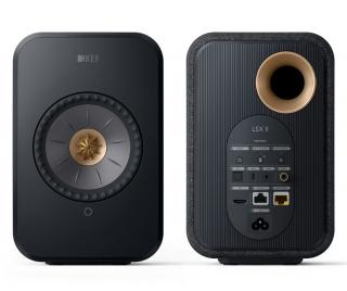 KEF LSX II - Wireless - aktivní reprosoustavy BARVA KEF: Carbon Black