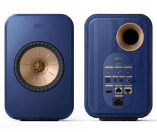 KEF LSX II - Wireless - aktivní reprosoustavy BARVA KEF: Cobalt blue