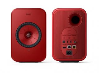 KEF LSX II - Wireless - aktivní reprosoustavy BARVA KEF: Lava red