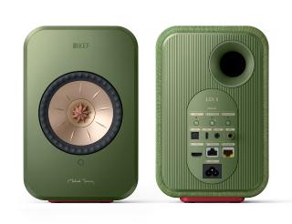 KEF LSX II - Wireless - aktivní reprosoustavy BARVA KEF: Olive Green