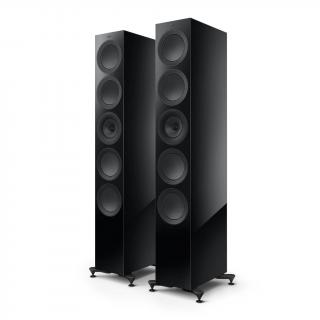 Kef R11 Meta - podlahové reprosoustavy Barva: Černý lesk