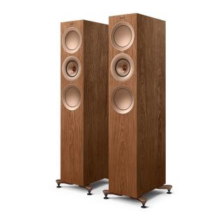 Kef R7 Meta - podlahové reprosoustavy Barva: Ořechové dřevo