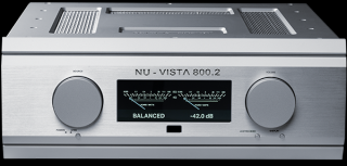 Musical Fidelity Nu-Vista 800.2 - integrovaný zesilovač Barva: Stříbrná