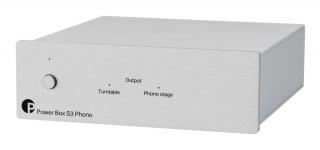 Pro-Ject Power Box S3 Phono - síťový filtr Barva ㅤㅤㅤ: Stříbrná