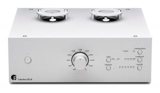 Pro-Ject Tube Box DS3 B - gramofonový předzesilovač Barva ㅤㅤㅤ: Stříbrná
