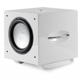 Rel S812 - subwoofer Barva: White Piano