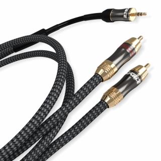 Ricable MAGNUS Jack 3,5/RCA - audio video kabel Délka: 1x 0,5m