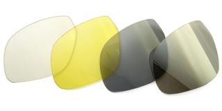Náhradní čočky pro moto brýle RIDER, CRUISER, BIKER Barva čočky-zorníku: stříbrně zrcadlová