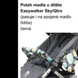 EW SKY/Qtro Potah madla u dítěte černá
