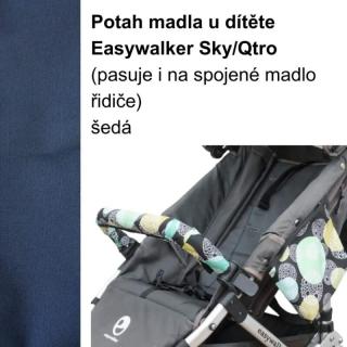 EW SKY/Qtro Potah madla u dítěte šedá