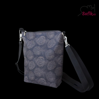 Kabelka crossbody A5 šišky
