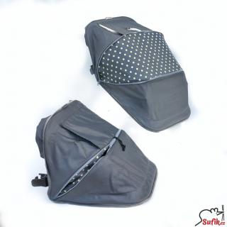 Prodloužení boudy na zip na Easywalker DUO  všití dalšího dílu do vaší boudy