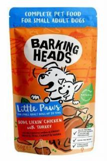 Barking Heads Litt. Paws Lickin´ Chick + Tur kapsička 150 g