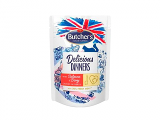 Butcher's Cat Delic. Dinner losos + dorada kapsa 100 g