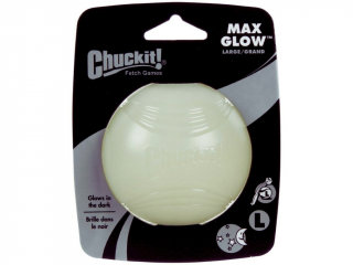 Chuck IT! Míček Glow Large 7,5 cm - svítící