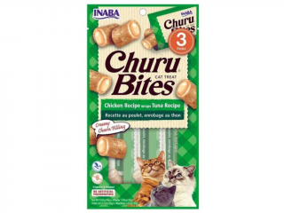 Churu Cat KOUSKY KUŘE, TUŇÁK 3x10 g