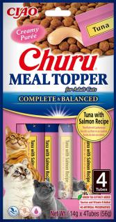 Churu Cat MEAL TOPPER KUŘE S LOSOSEM 4x14 g