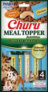 Churu Dog MEAL TOPPER KUŘE SE SÝREM 4x14 g