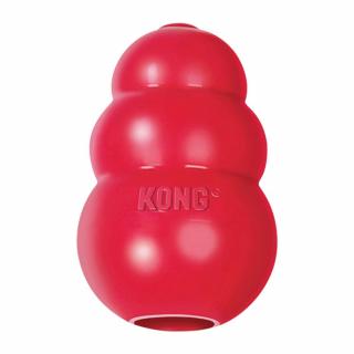 Kong Classic granát guma L 10x6,5 cm