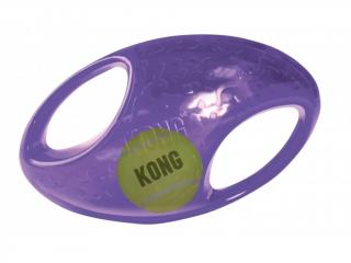 Kong Jumbler míč rugby guma + tenis. L/XL 22x12 cm