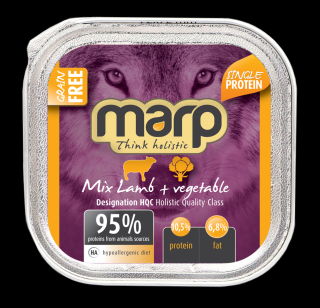 Marp Mix vanička pro psy jehně + zelenina 100 g